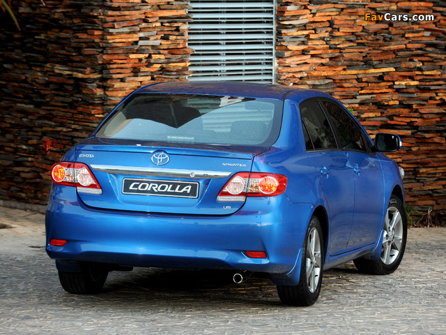 Toyota Corolla Sprinter 2010 images (640 x 480)