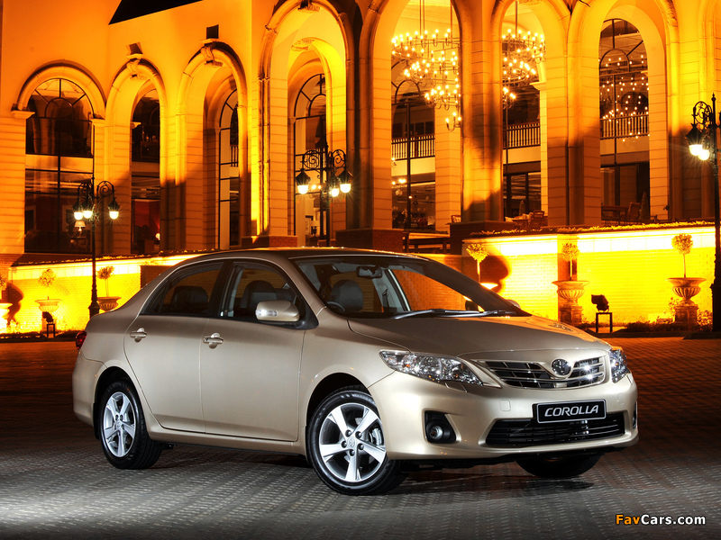 Toyota Corolla ZA-spec 2010 photos (800 x 600)