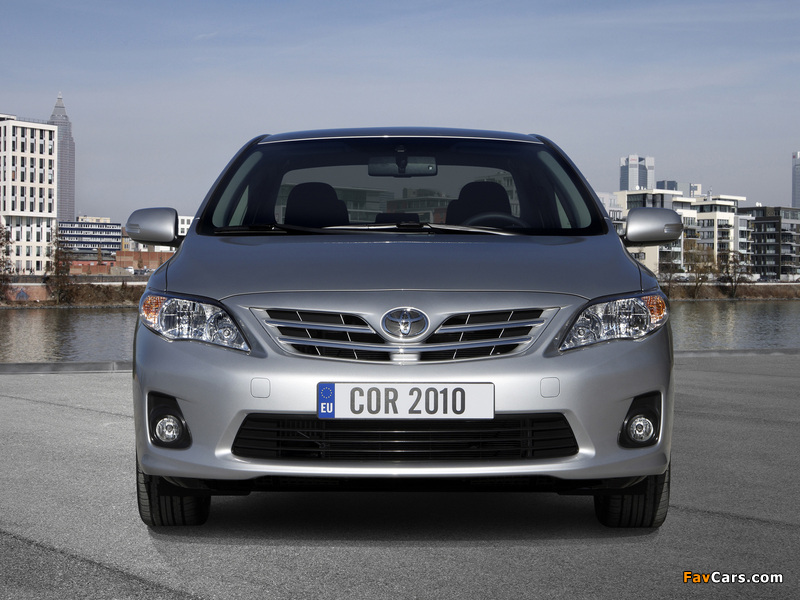 Toyota Corolla EU-spec 2010 photos (800 x 600)