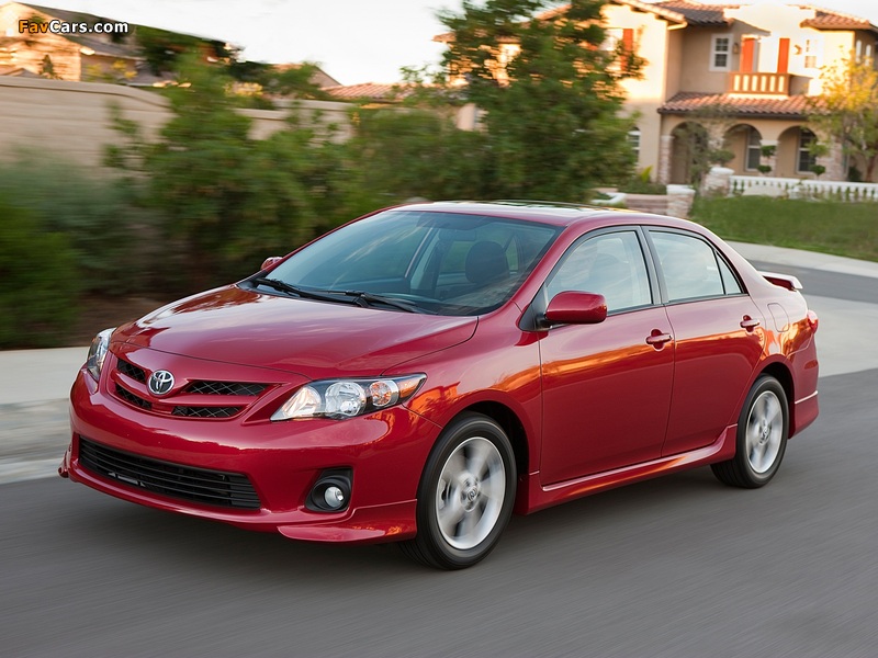 Toyota Corolla S US-spec 2010 photos (800 x 600)