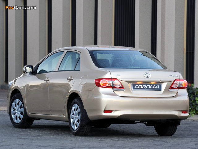 Toyota Corolla ZA-spec 2010 wallpapers (640 x 480)