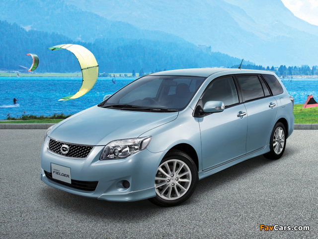 Toyota Corolla Fielder 1.5 X Light (NZE141G) 2011–12 wallpapers (640 x 480)