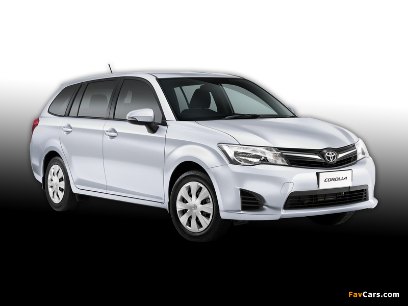 Toyota Corolla GX Wagon NZ-spec 2012 wallpapers (800 x 600)