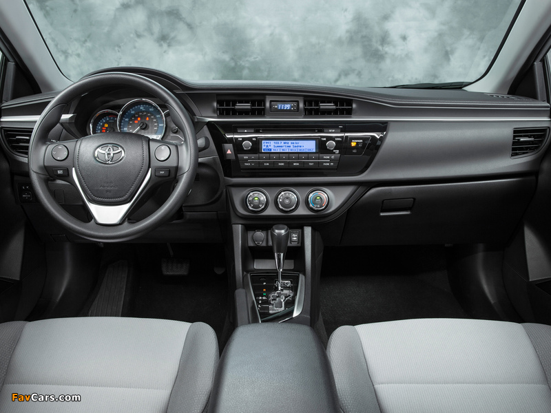 Toyota Corolla L US-spec 2013 photos (800 x 600)