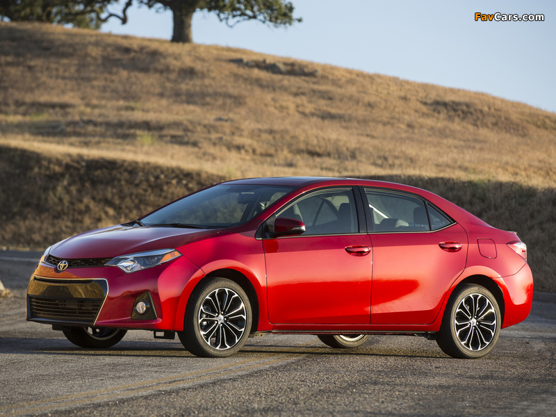 Toyota Corolla S US-spec 2013 pictures (800 x 600)