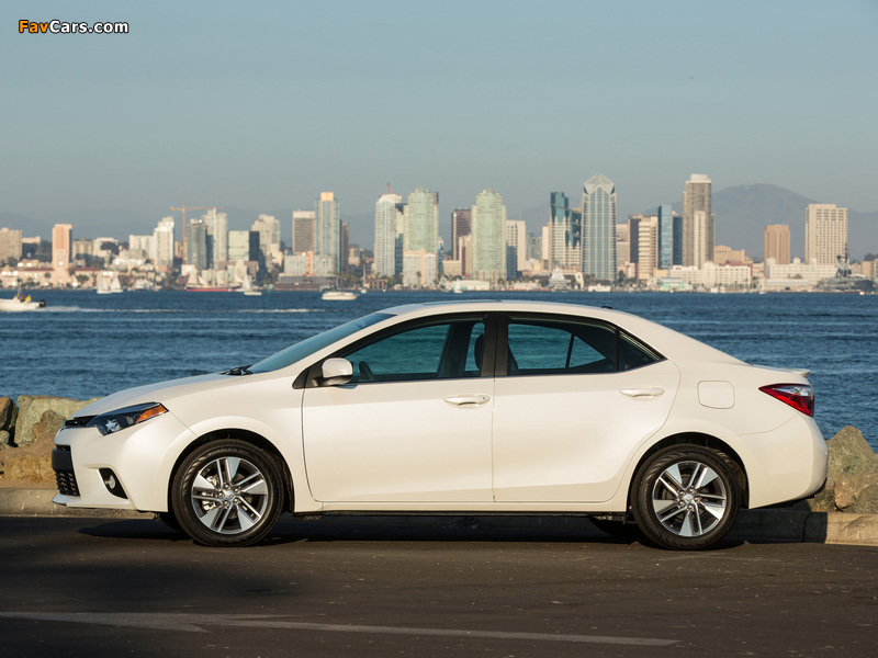 Toyota Corolla LE Eco US-spec 2013 wallpapers (800 x 600)