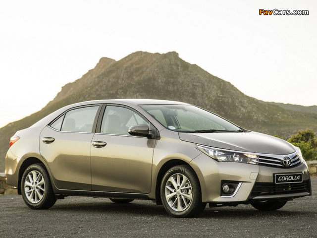 Toyota Corolla ZA-spec 2014 images (640 x 480)