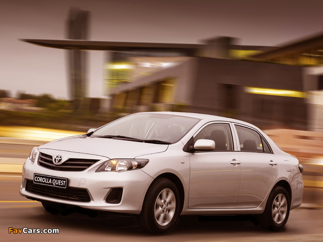 Toyota Corolla Quest 2014 images (640 x 480)