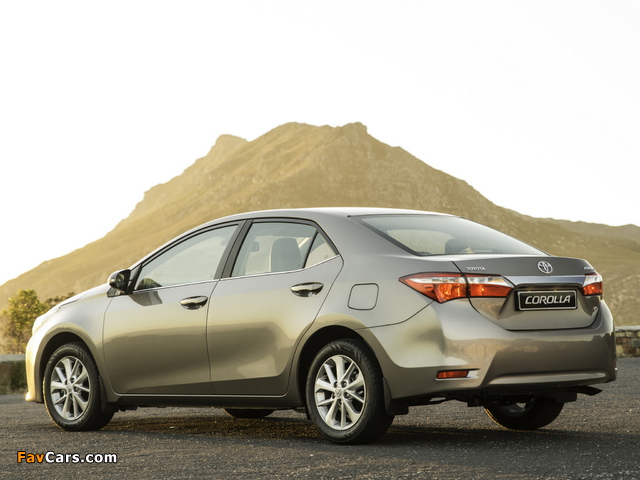 Toyota Corolla ZA-spec 2014 images (640 x 480)