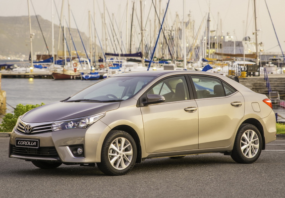 Toyota Corolla ZA-spec 2014 photos