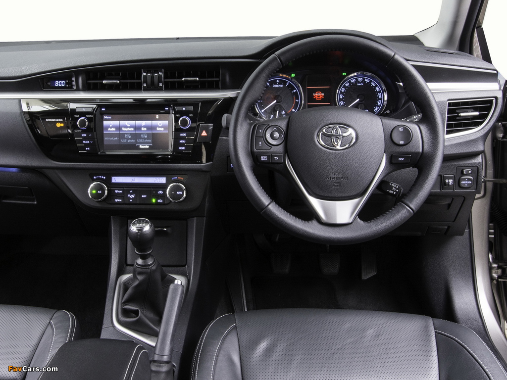 Toyota Corolla ZA-spec 2014 photos (1024 x 768)