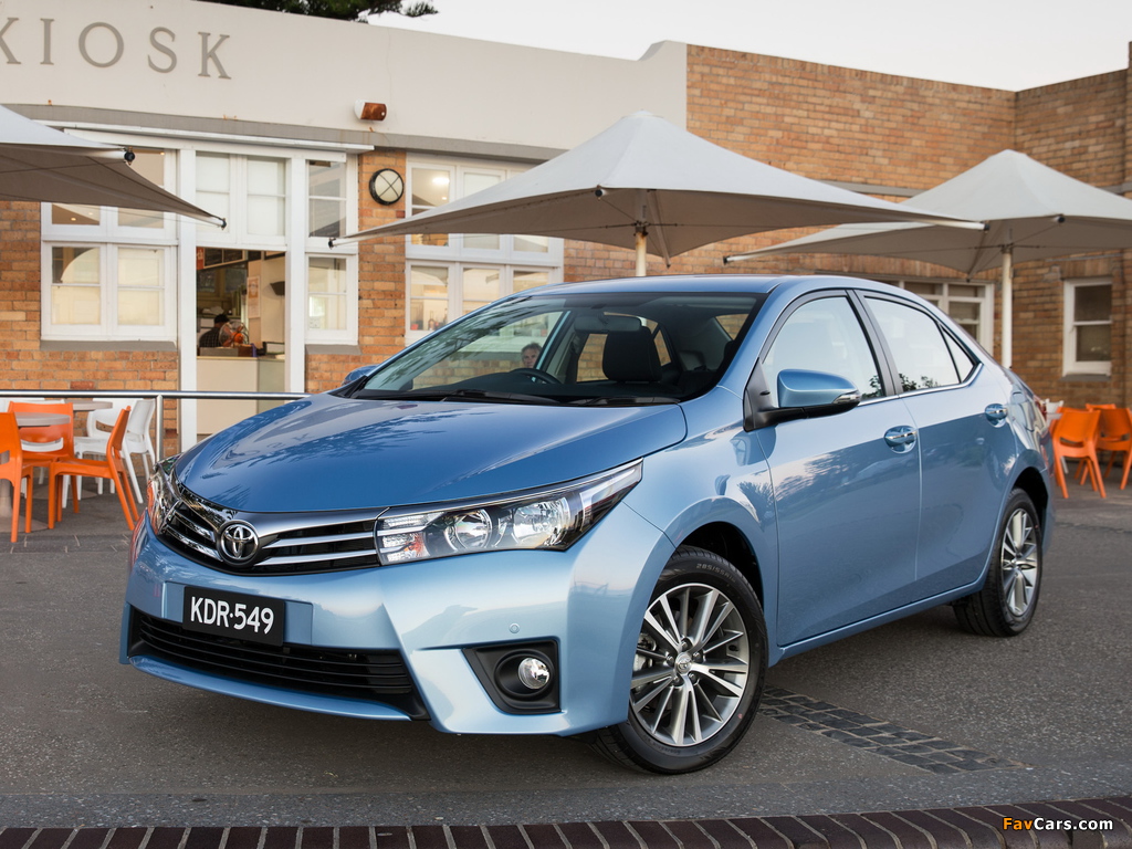 Toyota Corolla Sedan SX 2014 pictures (1024 x 768)