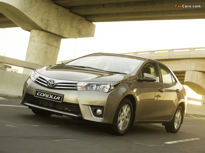 Toyota Corolla ZA-spec 2014 pictures (800 x 600)