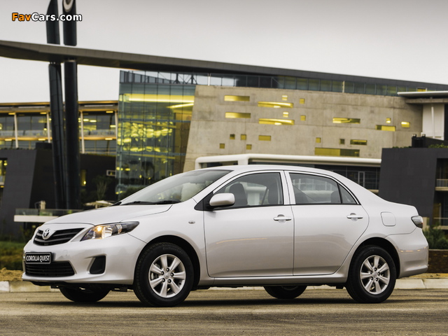 Toyota Corolla Quest 2014 wallpapers (640 x 480)