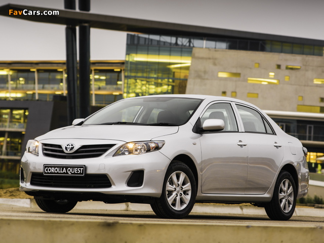 Toyota Corolla Quest 2014 wallpapers (640 x 480)