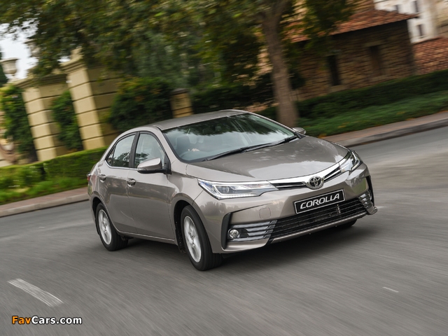 Toyota Corolla ZA-spec 2017 wallpapers (640 x 480)