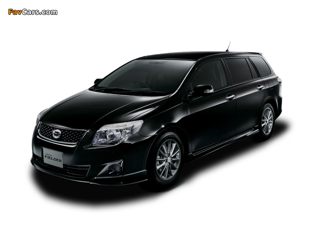 Toyota Corolla Fielder 1.5 X 202 (NZE141G) 2009–12 pictures (640 x 480)