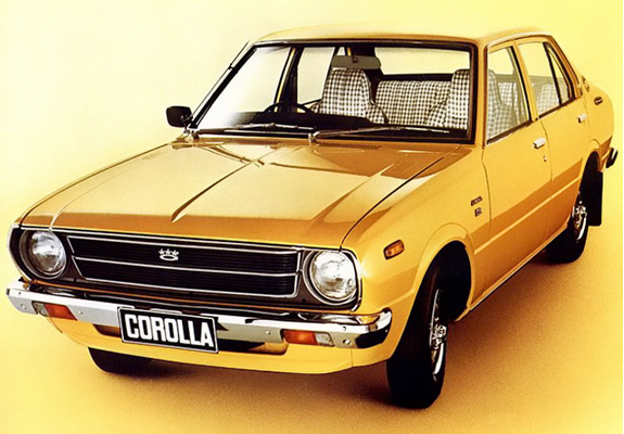 Toyota Corolla 4-door Sedan (E31) 1974–79 wallpapers