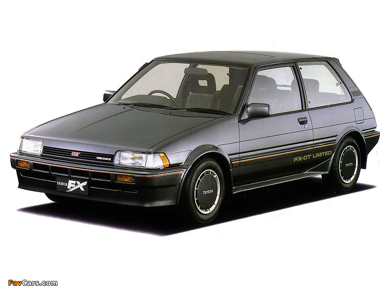 Toyota Corolla FX GT (E80) 1983–87 wallpapers (800 x 600)