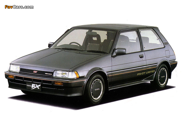 Toyota Corolla FX GT (E80) 1983–87 wallpapers (640 x 480)