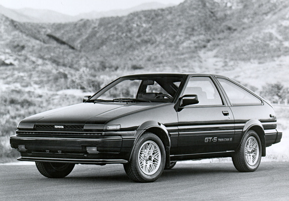 Toyota Corolla GT-S Sport Liftback (AE86) 1985–86 wallpapers