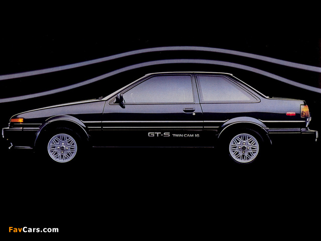 Toyota Corolla GT-S Sport Coupe (AE86) 1985–87 wallpapers (640 x 480)