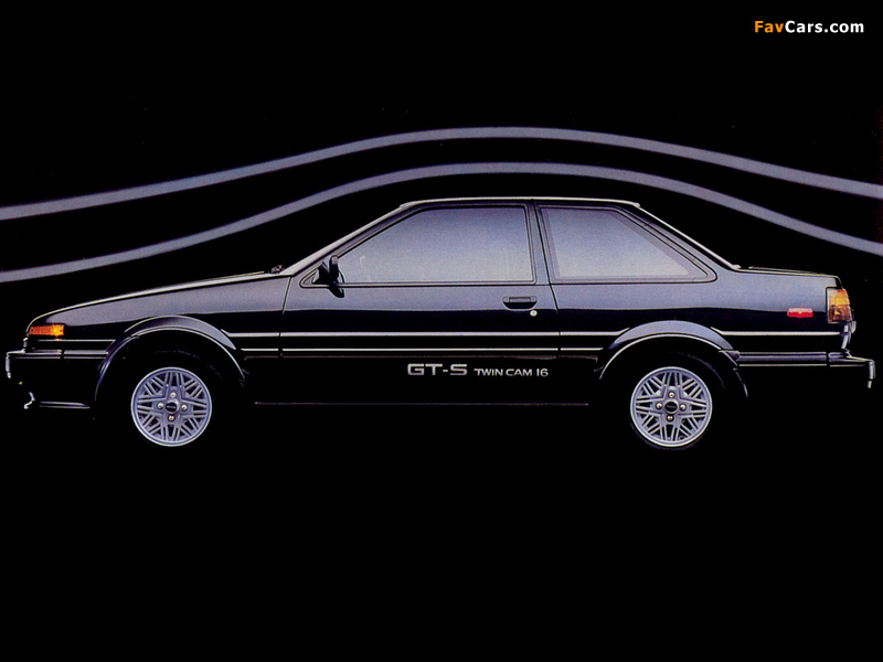 Toyota Corolla GT-S Sport Coupe (AE86) 1985–87 wallpapers (800 x 600)