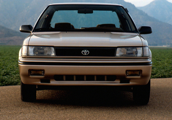 Toyota Corolla Sedan LE US-spec 1987–91 wallpapers