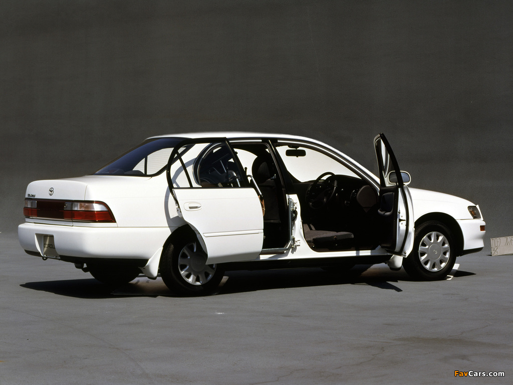 Toyota Corolla JP-spec 1991–95 wallpapers (1024 x 768)