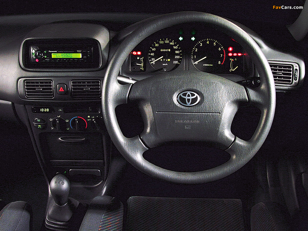 Toyota Corolla GLS Sedan ZA-spec 1995–2000 wallpapers (1024 x 768)