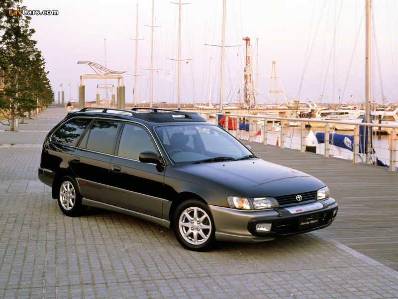 Toyota Corolla Touring Wagon JP-spec 1997–2002 wallpapers (800 x 600)