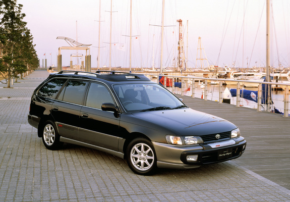 Toyota Corolla Touring Wagon JP-spec 1997–2002 wallpapers