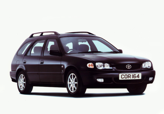 Toyota Corolla Wagon UK-spec 1999–2001 wallpapers