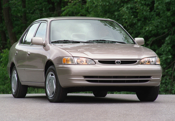 Toyota Corolla Sedan US-spec 1999–2000 wallpapers
