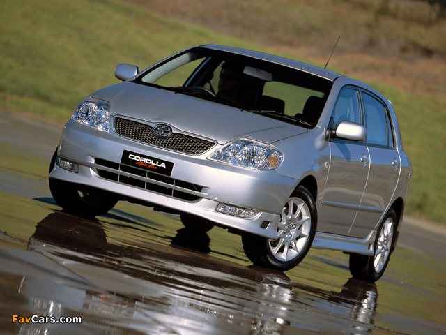 Toyota Corolla Sportivo 5-door 2003–04 wallpapers (640 x 480)