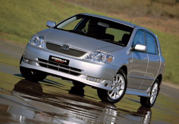 Toyota Corolla Sportivo 5-door 2003–04 wallpapers