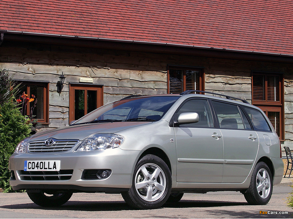 Toyota Corolla Wagon UK-spec 2004–07 wallpapers (1024 x 768)