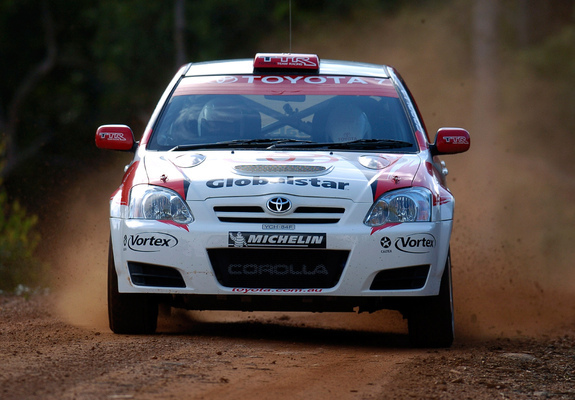 Toyota Corolla Rally Car 2005–07 wallpapers