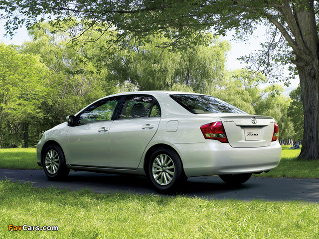 Toyota Corolla Axio 2008 wallpapers (640 x 480)