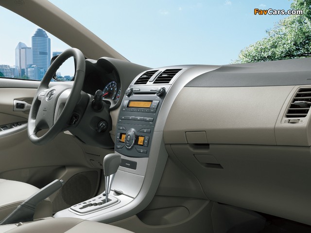 Toyota Corolla UAE-spec 2008–10 wallpapers (640 x 480)