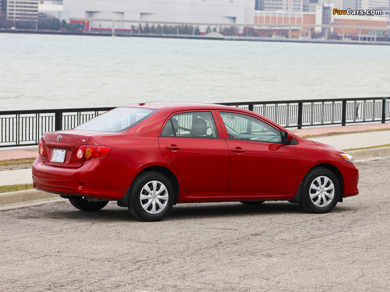 Toyota Corolla CE US-spec 2008 wallpapers (800 x 600)