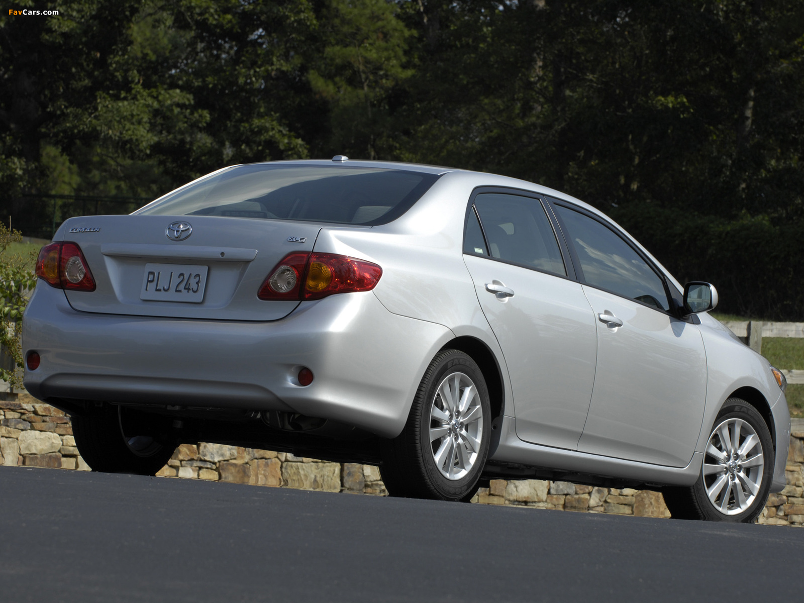 Toyota Corolla XLE US-spec 2008–10 wallpapers (1600 x 1200)