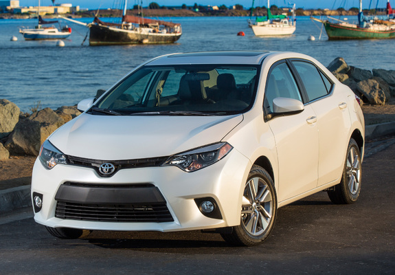 Toyota Corolla LE Eco US-spec 2013 wallpapers