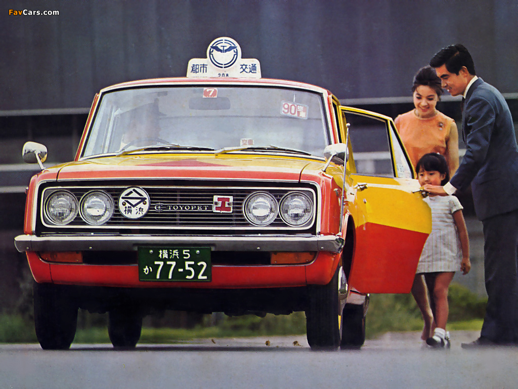 Photos of Toyopet Corona Taxi (RT40) 1964–65 (1024 x 768)