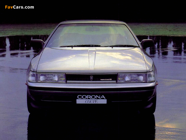Photos of Toyota Corona Coupe 2.0 GT-R (ST162) 1985–89 (640 x 480)