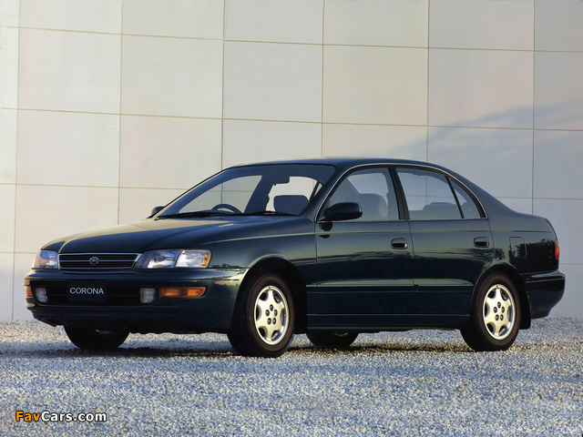 Photos of Toyota Corona (T190) 1992–94 (640 x 480)