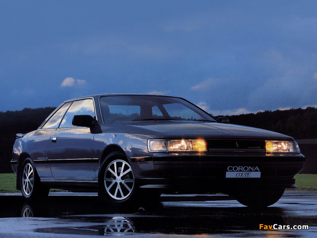 Pictures of Toyota Corona Coupe 2.0 GT-R (ST162) 1985–89 (640 x 480)