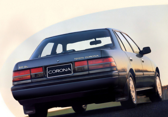Pictures of Toyota Corona Sedan (T170) 1987–92