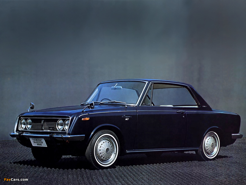 Toyota Corona Hardtop Coupe JP-spec (RT50) 1965–69 images (1024 x 768)