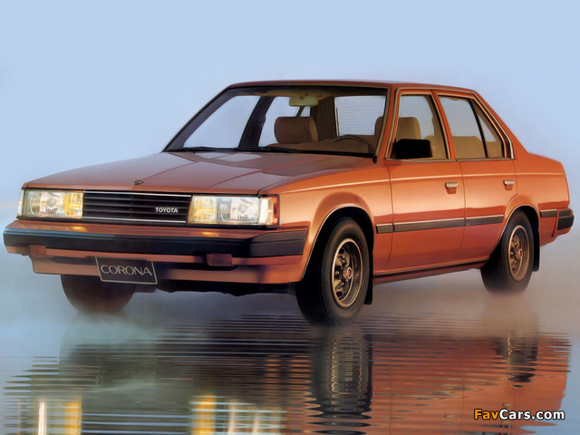 Toyota Corona Sedan (T140) 1982–85 images (640 x 480)